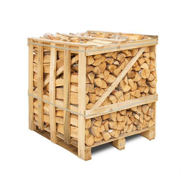 Brennholz Birke Palette