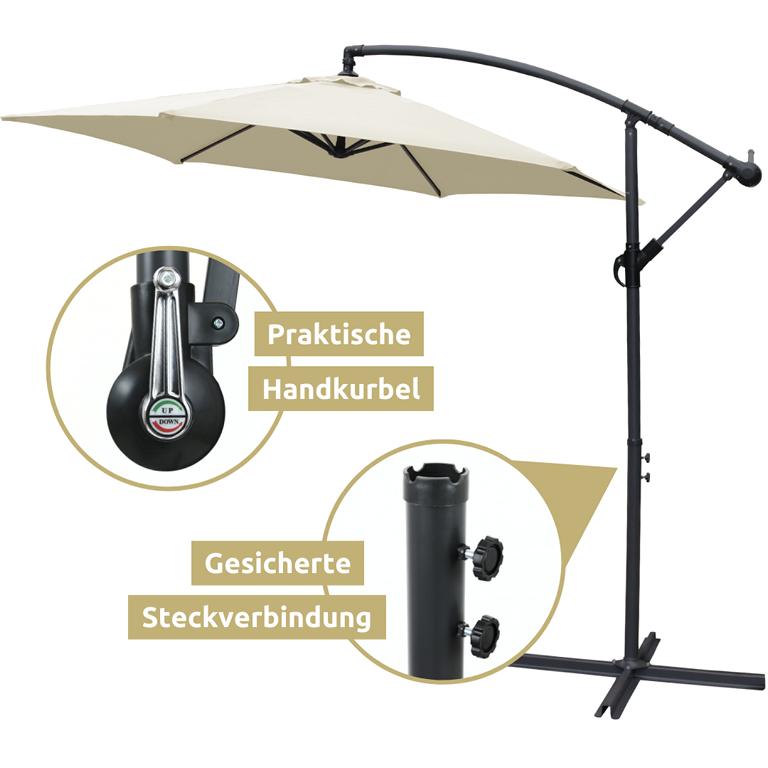 Features Ampelschirm creme