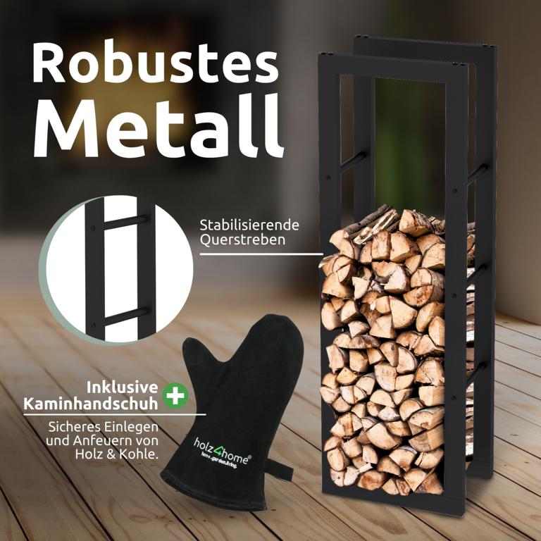 Kaminholzlagerregal Features