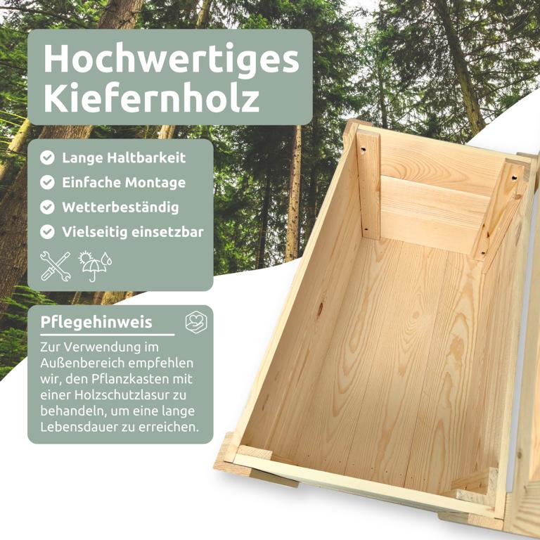 Material Pflanzkasten S