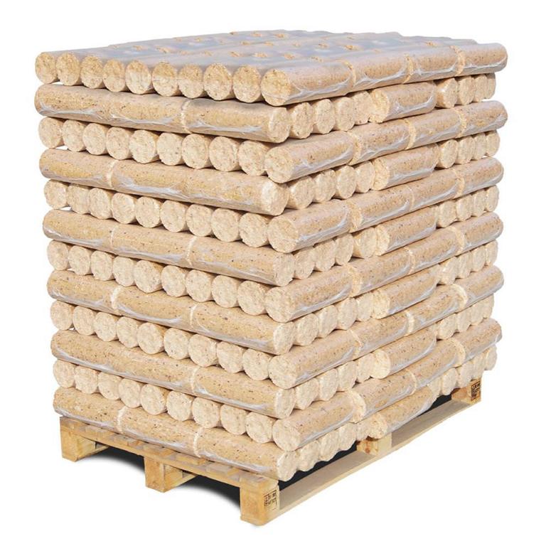 Nadelholz_Holzbriketts_Palette