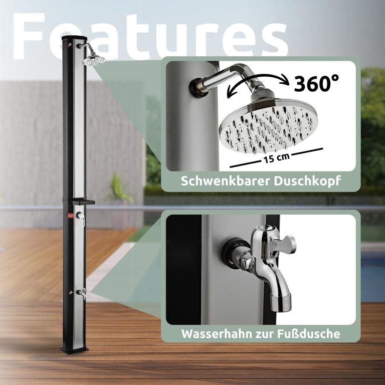 Features Solardusche