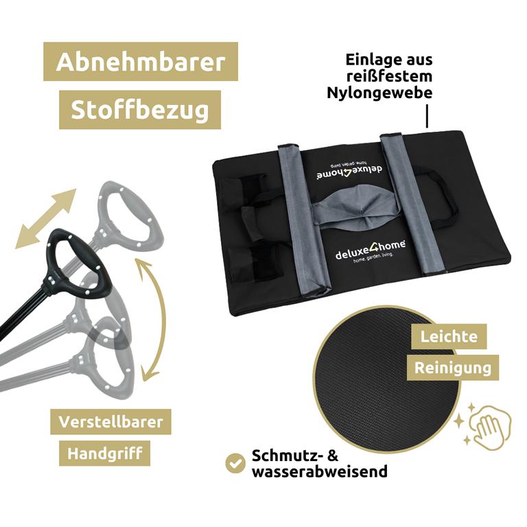Stoffbezug und Handgriff Transportkarren