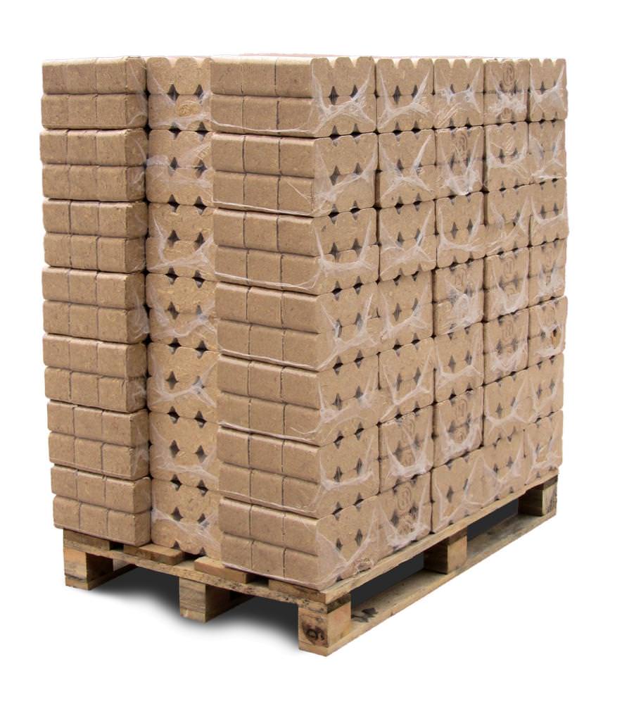 Triplex Mischholzbriketts Palette