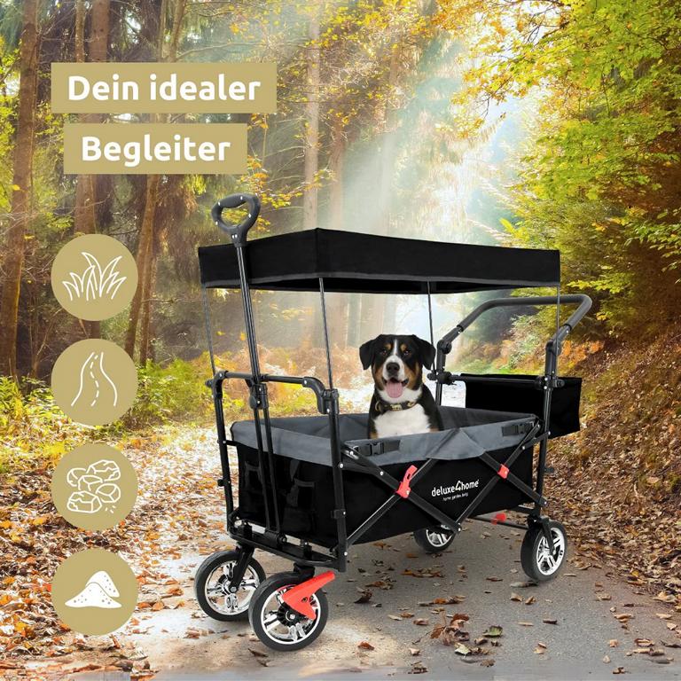 Bollerwagen mit Dach, Strassenbereifung