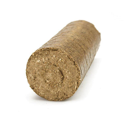 Hartholzbriketts einzelner Brikett