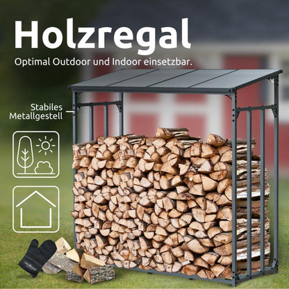 Holzregal XL für 2,3 Ster