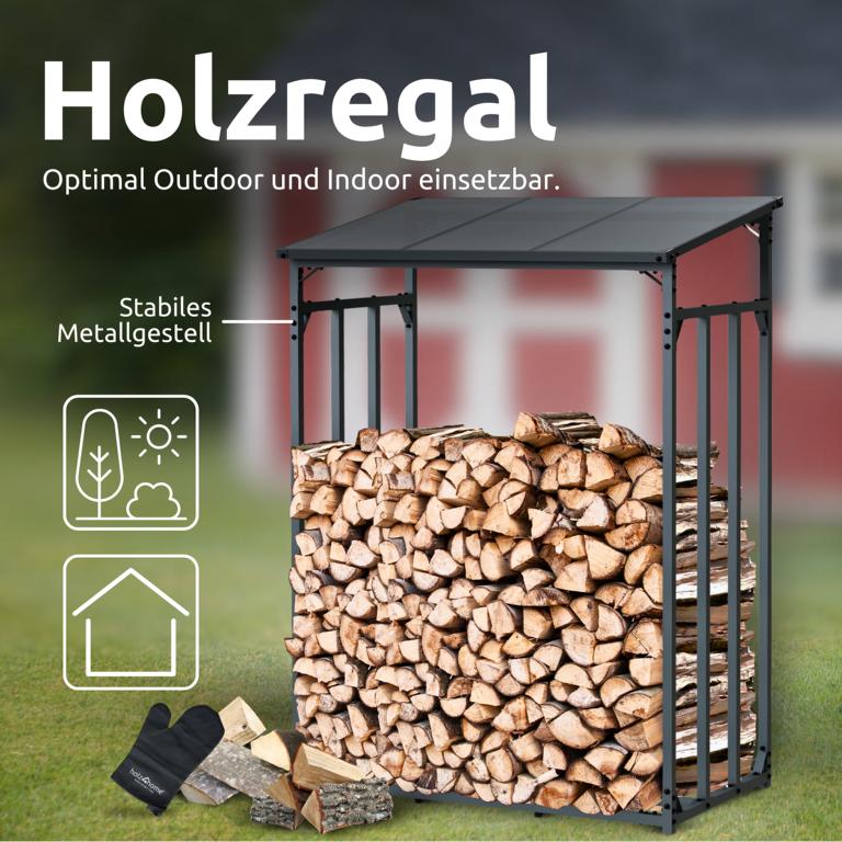 Holzlagerung 1,6 Raummeter