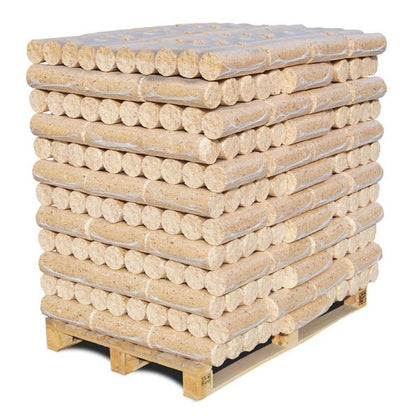 Nadelholz_Holzbriketts_Palette