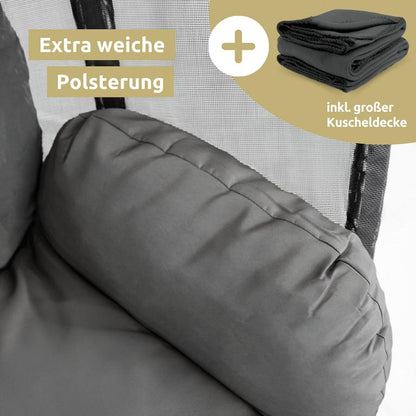 Bequeme Polster beim Hängesessel