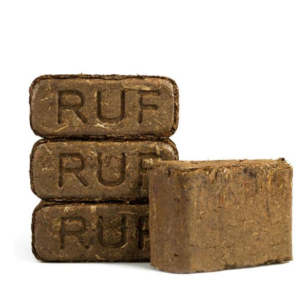 Rindenbriketts Gluthalter RUF