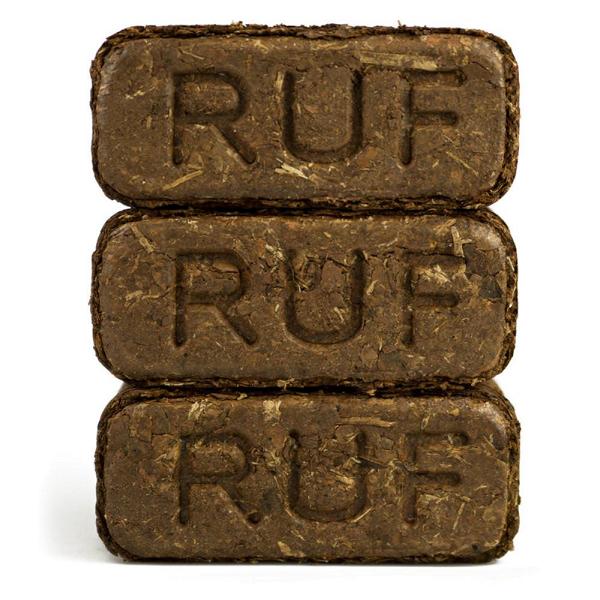 Rindenbriketts Gluthalter