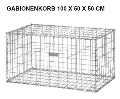 Profi-Spiralgabionen mit länglichem Frontmaß als Bausatz, 2 Größen
