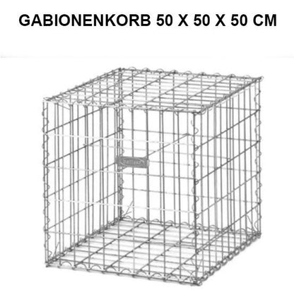 Profi-Spiralgabionen mit quadratischem Frontmaß als Bausatz, 2 Größen