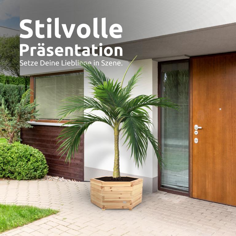 Stilvoller Pflanzkuebel