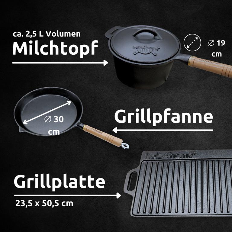 Zubehör Dutch Oven 9 Teile Set