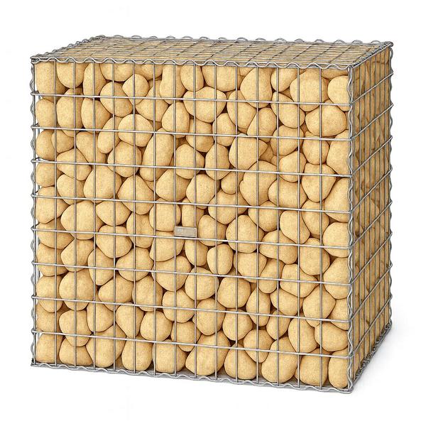 Profi-Spiralgabionen mit quadratischem Frontmaß als Bausatz, 2 Größen
